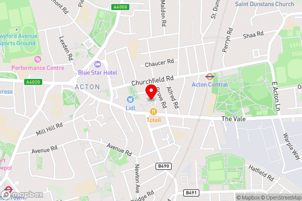 Exclusive Home in Acton by UndertheDoormat - Hotel Location Map