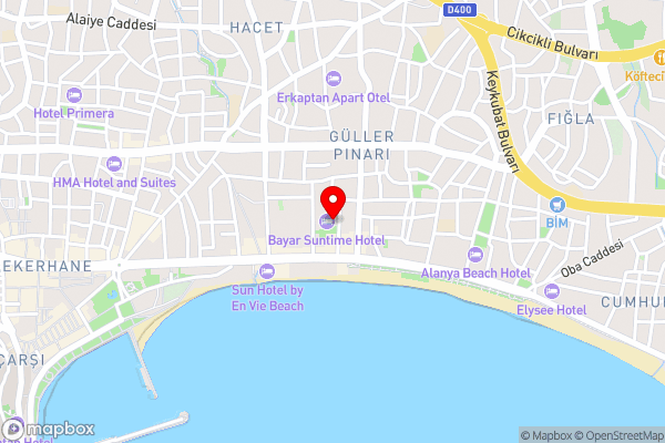 Expensive apartments, but you won't find better - Hotel Location Map