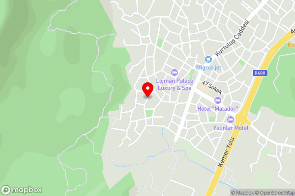 Fabulous Villa with Shared Pool and Jacuzzi in Kemer - Hotel Location Map