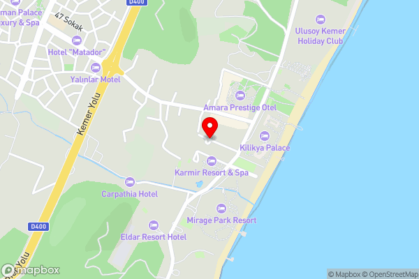 Fame Residence Goynuk - Hotel Location Map