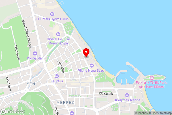 Fame Residence Kemer & Spa - Hotel Location Map