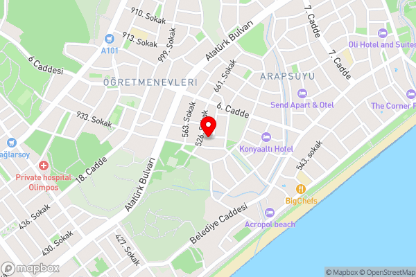 Family Apart-Hotel 2022 - Hotel Location Map