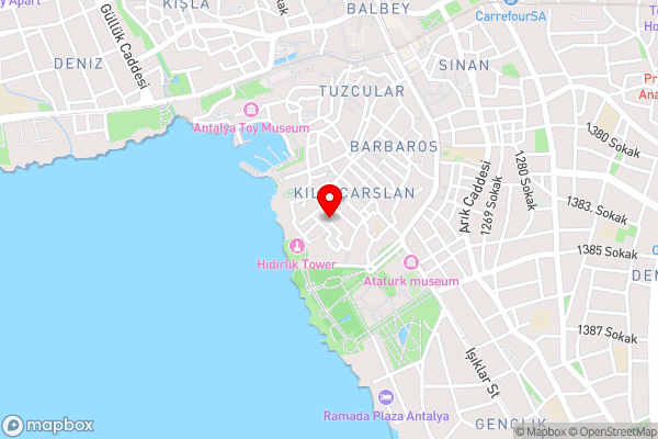 Famous Family Hotel - Hotel Location Map