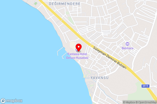 Fantasia Deluxe Hotel - Hotel Location Map