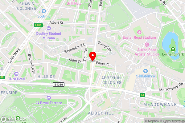 Fantastic Easter Rd Apartment Sleeps up to 6 - Hotel Location Map