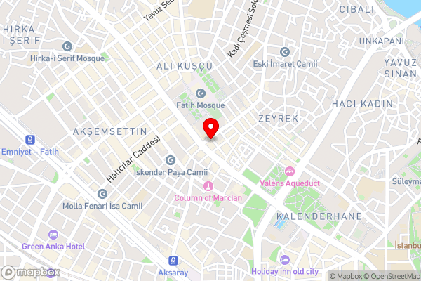 Fatih Hotel Erciyes - Hotel Location Map
