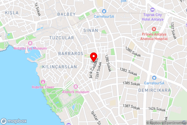 Fatma Sultan Oldtown Konak & Restaurant ,100Mb fast internet - Hotel Location Map