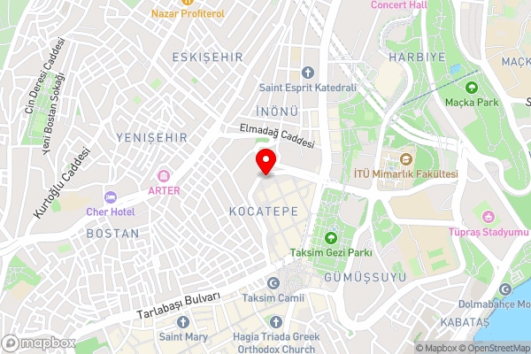 Feronya Hotel - Hotel Location Map