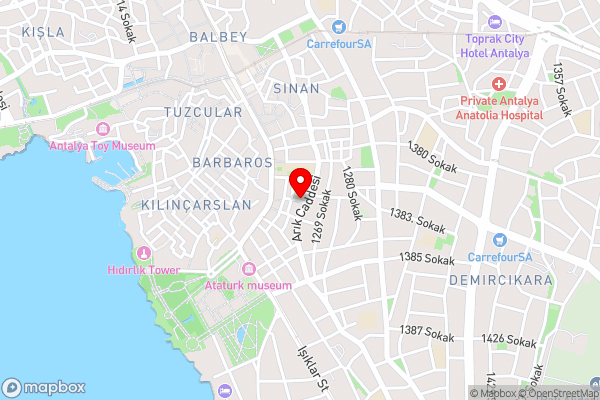 FLANEUR HOSTEL - Hotel Location Map