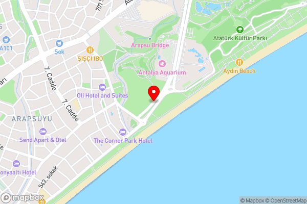 Flat - Hotel Location Map