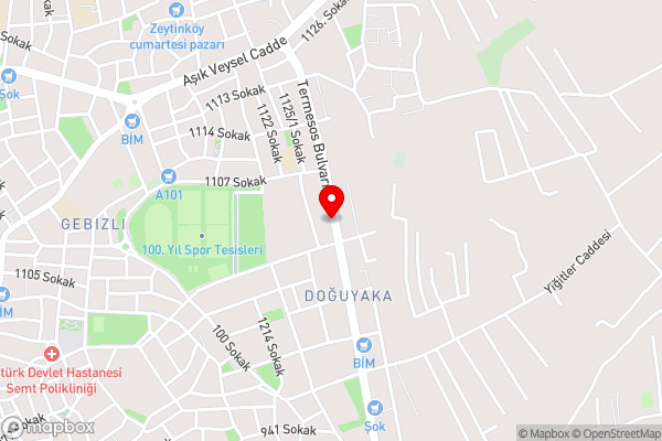 Flat BBQ in Muratpasa - Hotel Location Map