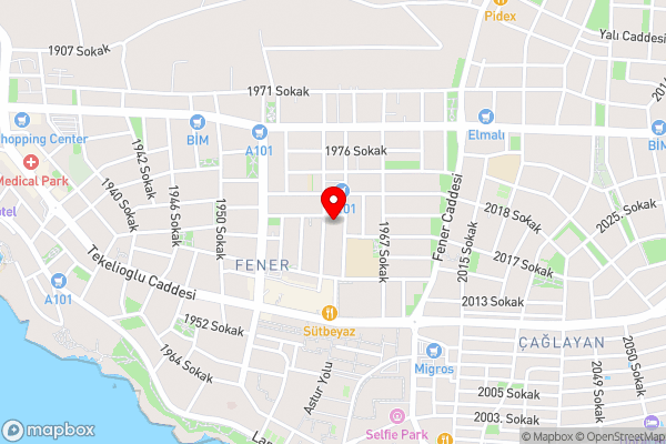 Flat Close to Duden Waterfall in Muratpasa - Hotel Location Map