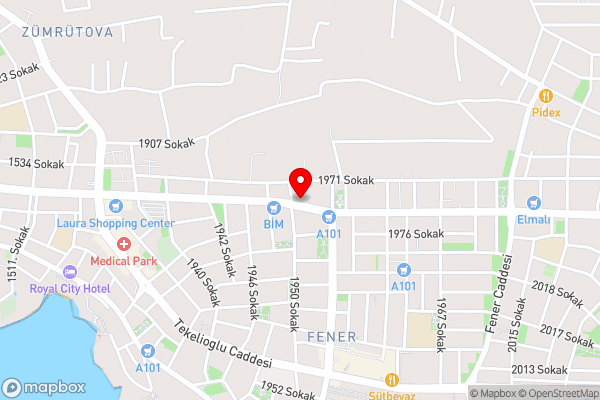 Flat Close to Duden Waterfall in Muratpasa - Hotel Location Map