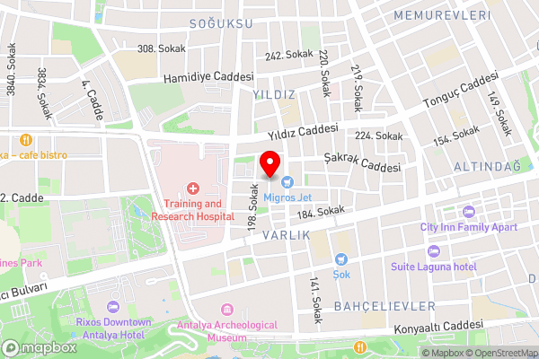 Flat in - Hotel Location Map