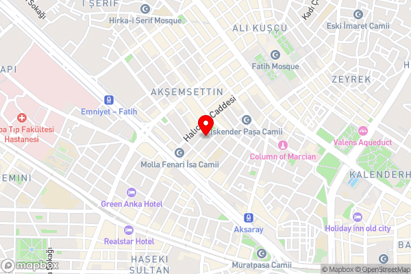 flat in faith istnbul - Hotel Location Map