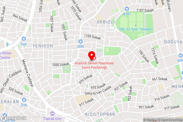 Flat near in Muratpasa - Hotel Location Map