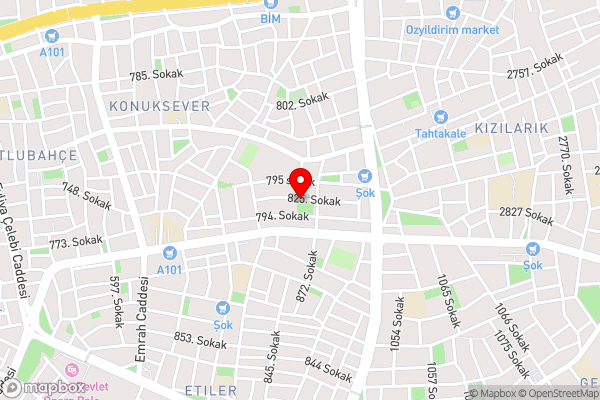 Flat near Konyaalti Beach - Hotel Location Map