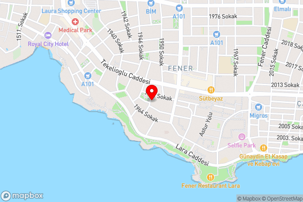 Flat Terrace in Muratpasa - Hotel Location Map