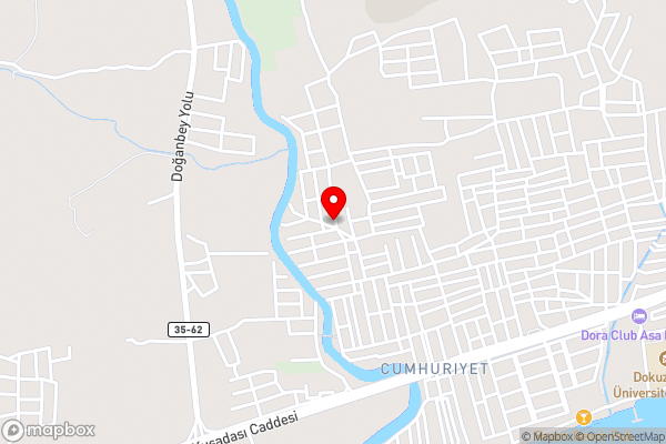 Flat with Garden and Balcony in Seferihisar - Hotel Location Map