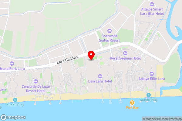 Flat with Walking Distance to Beach in Antalya - Hotel Location Map