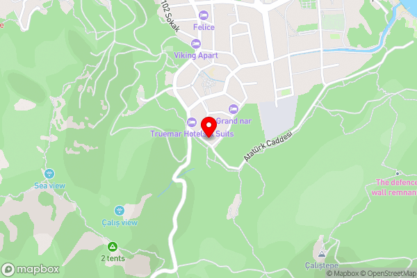 Forest Park Hotel - Hotel Location Map