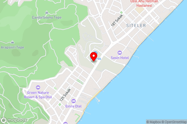 Forum Residence Hotel - Hotel Location Map