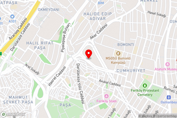 Fraser Place Anthill Istanbul - Hotel Location Map