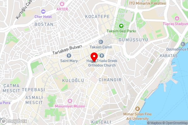 Fuga Constantinidis Design Houses - Special Category - Hotel Location Map