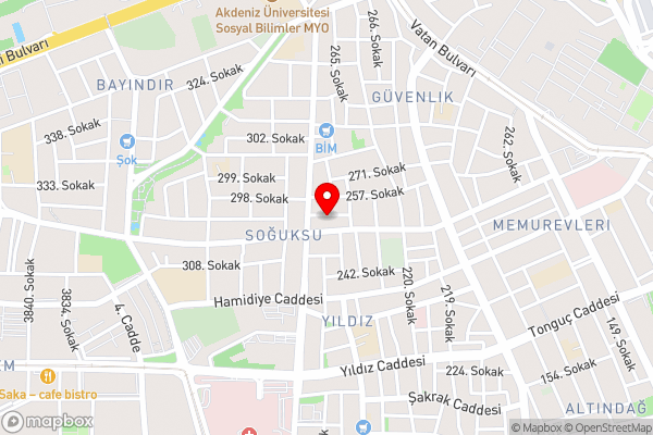 Full-Furnished Cozy Flat in Muratpasa Antalya - Hotel Location Map