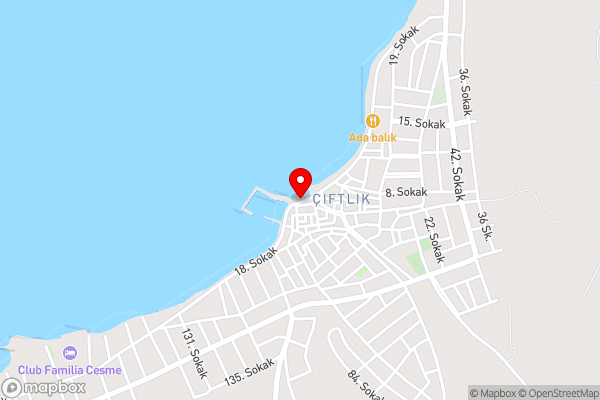 Funbeach / Çeşme - Lilium evleri - Hotel Location Map