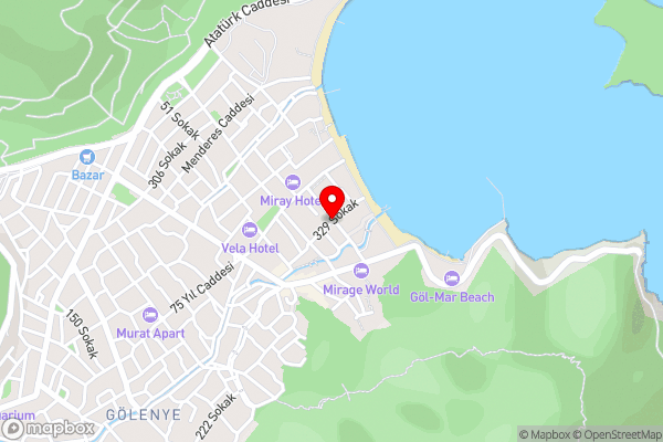 Funda Home 2 Marmaris Daily Weekly Rentals - Hotel Location Map