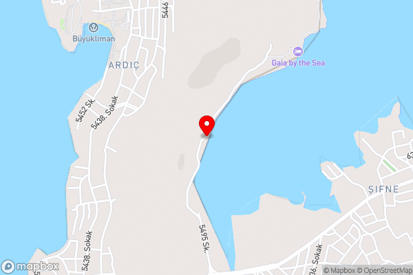 GAIA BY THE SEA - Hotel Location Map