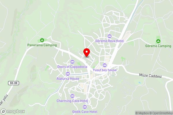 Gala Cave Cappadocia - Hotel Location Map