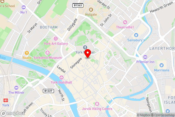Galtres Lodge Hotel & Forest Restaurant - Hotel Location Map
