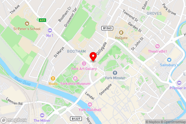 Garden House - Hotel Location Map