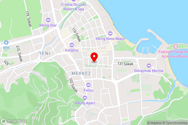 Garden Prizma Apart - Hotel Location Map