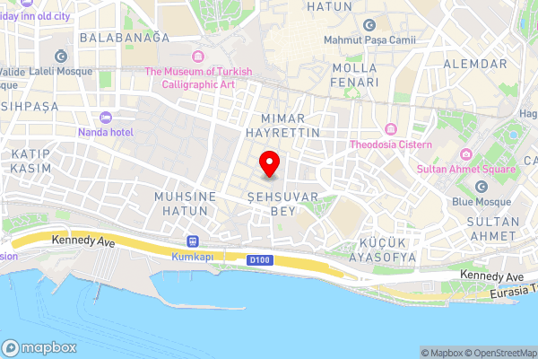 Gedikpasa Konagi Hotel - Hotel Location Map