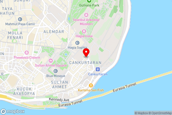 Genius Hotel Istanbul - Hotel Location Map