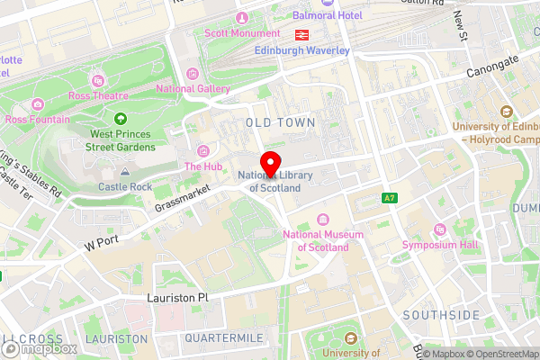 George IV Residence - Hotel Location Map