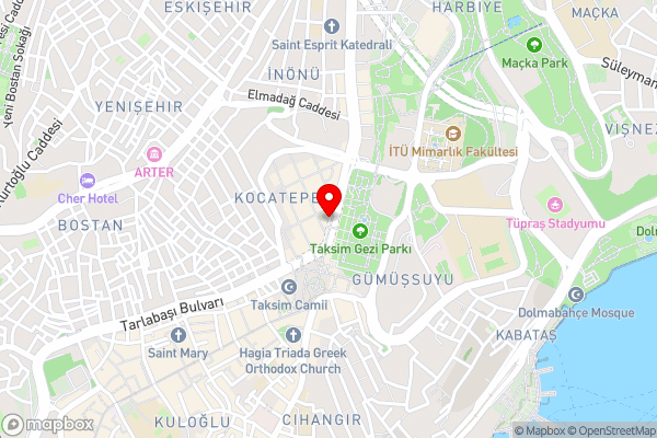 Germir Palas Hotel - Special Class - Hotel Location Map