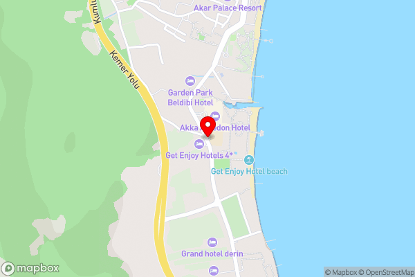 Get Enjoy Hotels - Hotel Location Map