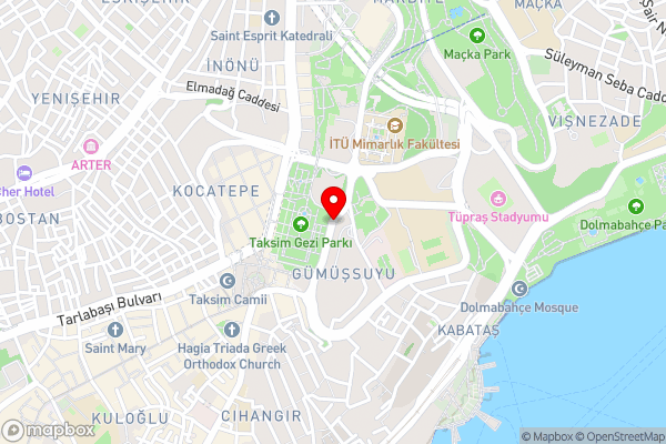 Gezi Hotel Bosphorus, Istanbul, a Member of Design Hotels - Hotel Location Map