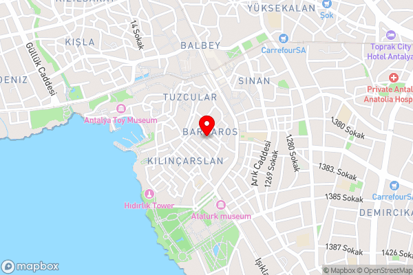 Giges King Boutique Hotel - Hotel Location Map