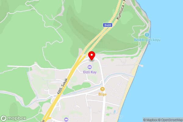 Gizli Koy Hotel - Hotel Location Map