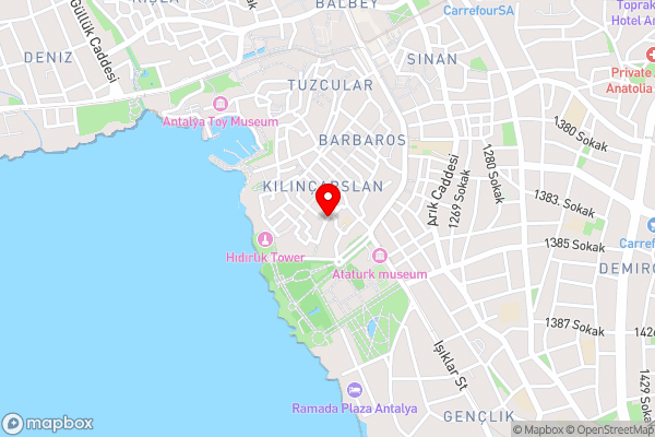 Gold Coast Hostel - Hotel Location Map