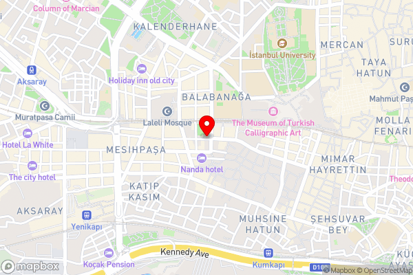 Gold Hotel - Hotel Location Map