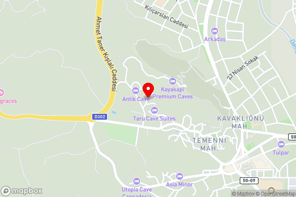 Golden Cave Suites - Hotel Location Map