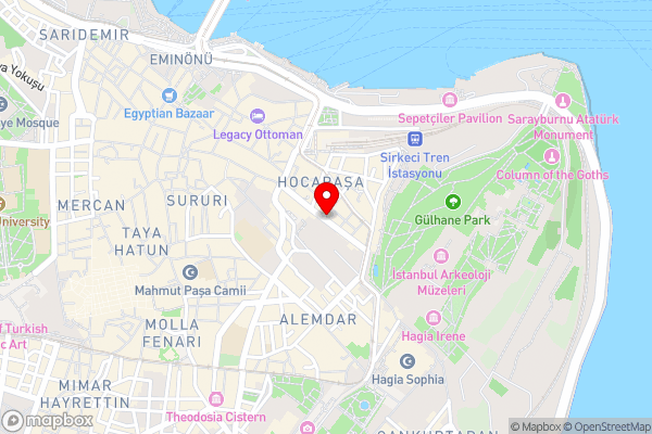 Golden Horn Hotel - Hotel Location Map