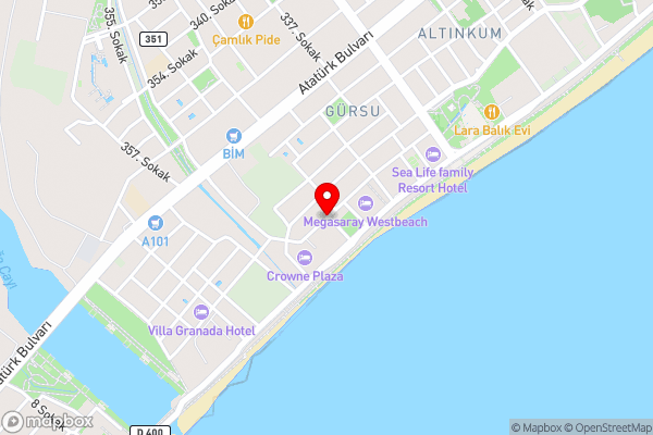 Golden Orange Hotel - Hotel Location Map