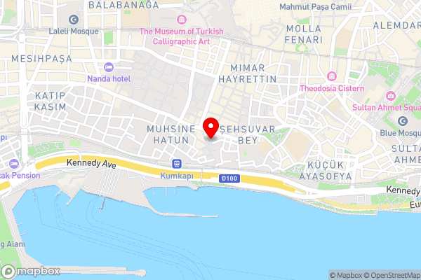 Golden Sand Hotel - Hotel Location Map